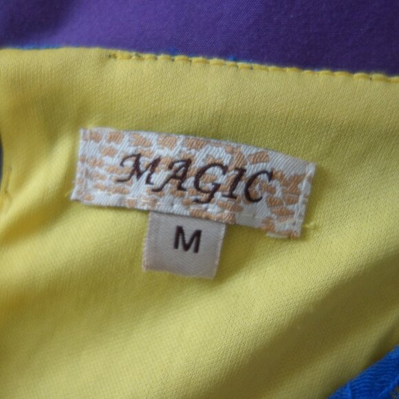 Magic Blue with Yellow Inner Size M Dress - Picture 8 of 16
